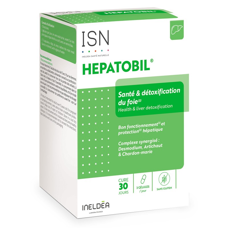 Hepatobil Ineldea Santé Naturelle - Détox du Foie et de l'organisme Hepatobil Ineldea Santé Naturelle - Détox du Foie et de l'organisme