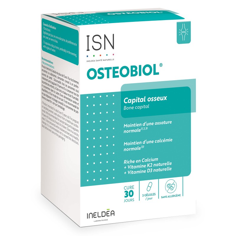 Osteobiol Ineldea Santé Naturelle - Maintien de la densité osseuse