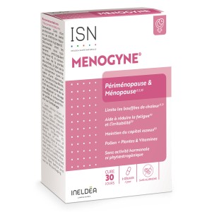 Menogyne Ineldea Santé Naturelle - Rééquilibre l'activité hormonale Menogyne Ineldea Santé Naturelle - Rééquilibre l'activité hormonale