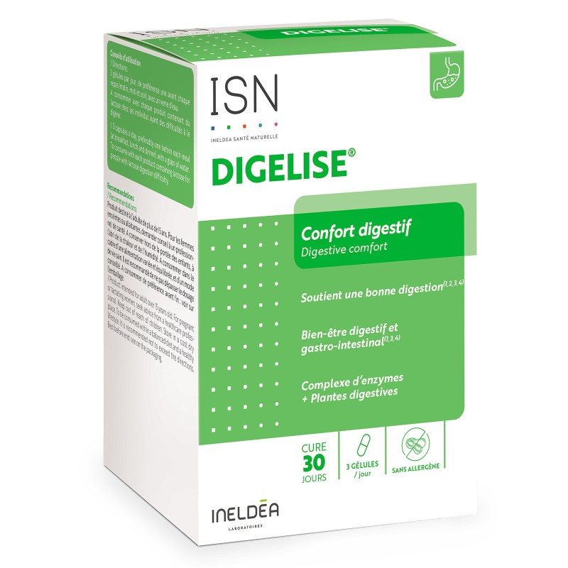 Digelise ISN - Stimule les fonctions digestives - Ineldea Digelise ISN - Stimule les fonctions digestives - Ineldea
