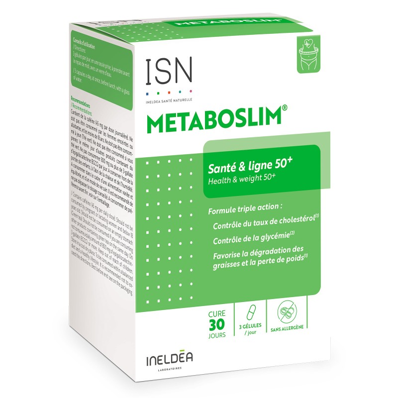 Metaboslim ISN : Garder la ligne et la santé après 50 ans ! Metaboslim ISN : Garder la ligne et la santé après 50 ans !