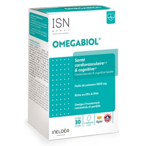 Omegabiol Ineldea Santé Naturelle - Equilibre cardiovasculaire Omegabiol Ineldea Santé Naturelle - Equilibre cardiovasculaire