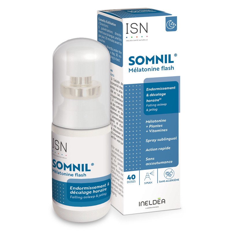 Melatonight Ineldea Santé Naturelle - Favorise l’endormissement - 20ml Melatonight Ineldea Santé Naturelle - Favorise l’endormissement - 20ml