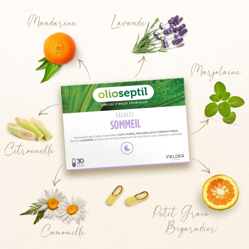 OLIOSEPTIL® Gélules Sommeil Détente OLIOSEPTIL® Gélules Sommeil Détente