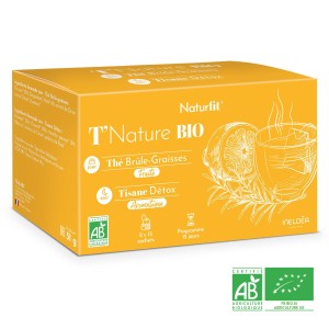 Thé brûle-graisses le jour 100 % BIO et tisane détox le soir 100 % BIO Thé brûle-graisses le jour 100 % BIO et tisane détox le soir 100 % BIO