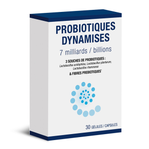 Probiotiques Dynamisés - 7 milliards de ferments lactiques - 30 gélules Probiotiques Dynamisés - 7 milliards de ferments lactiques - 30 gélules