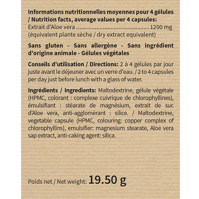 Aloe Vera - Améliore le confort digestif et protège du vieillissement Aloe Vera - Améliore le confort digestif et protège du vieillissement