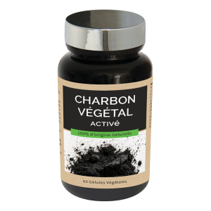 Charbon végétal activé : Apaise ballonnements et flatulences - Vegan Charbon végétal activé : Apaise ballonnements et flatulences - Vegan