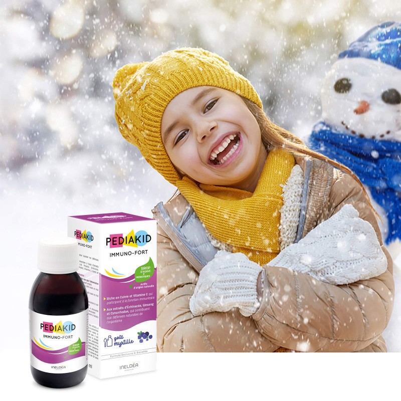 Pediakid® Immunofort - Complément enfants riche en vitamine C Pediakid® Immunofort - Complément enfants riche en vitamine C