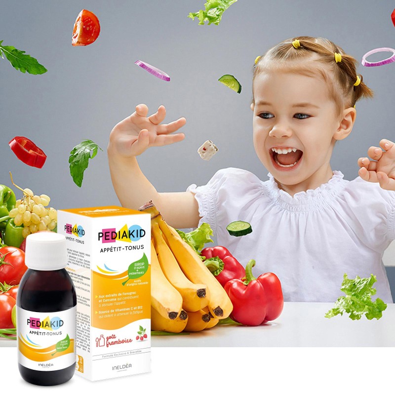 Pediakid® Appétit-Tonus - Riche en vitamine C et B12 Pediakid® Appétit-Tonus - Riche en vitamine C et B12