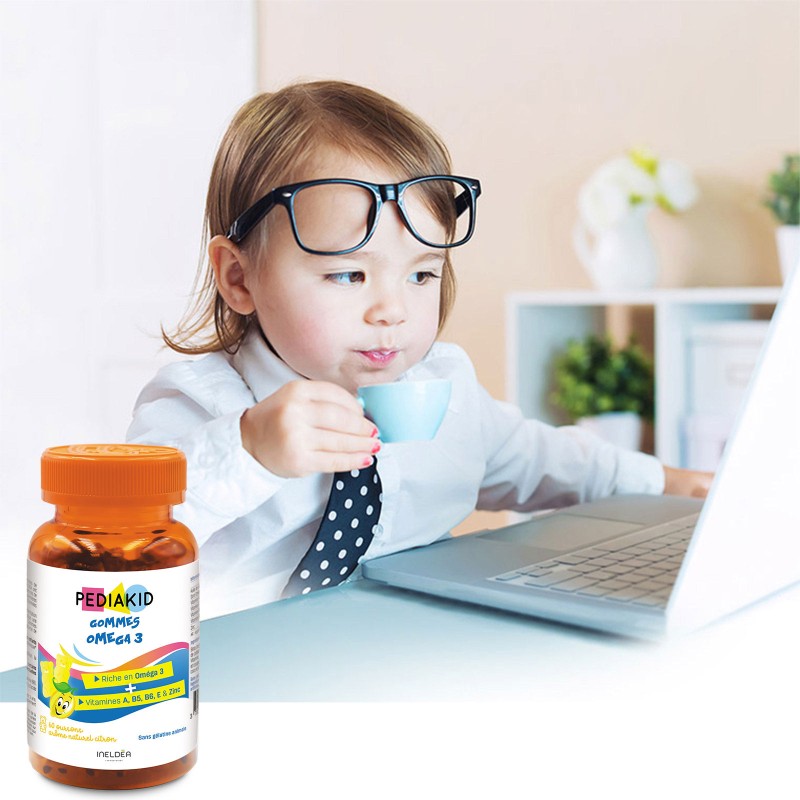 PEDIAKID - Oméga 3 gommes enfants - Lifestyle PEDIAKID - Oméga 3 gommes enfants - Lifestyle