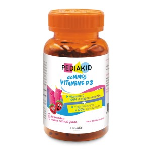 PEDIAKID Gommes Vitamine D3 - Complément alimentaire enfants PEDIAKID Gommes Vitamine D3 - Complément alimentaire enfants