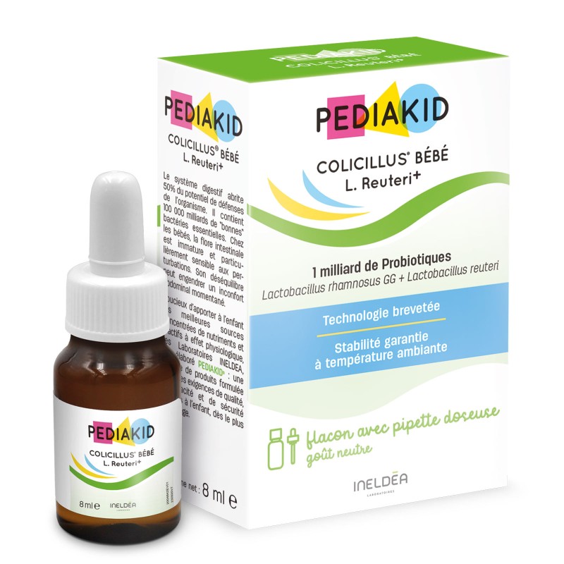 Pediakid Colicillus® Bébé L. Reuteri+ - Complément alimentaire bébé Pediakid Colicillus® Bébé L. Reuteri+ - Complément alimentaire bébé