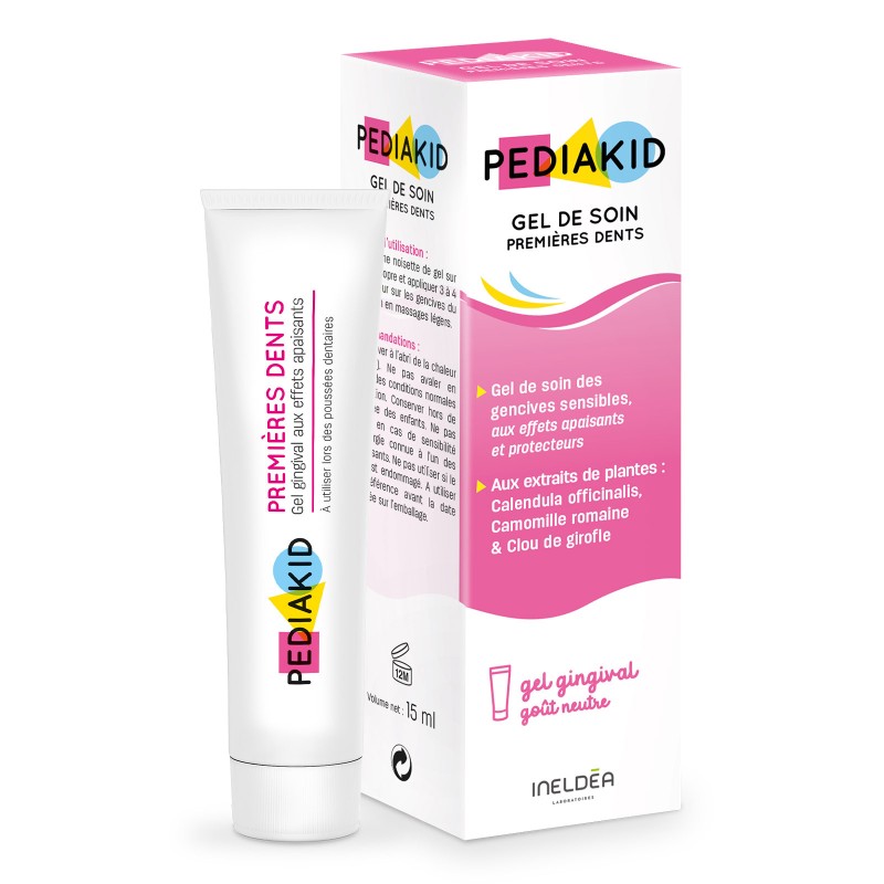 PEDIAKID® Gel de soin Premières Dents - 100% origine naturelle - 15 ml PEDIAKID® Gel de soin Premières Dents - 100% origine naturelle - 15 ml