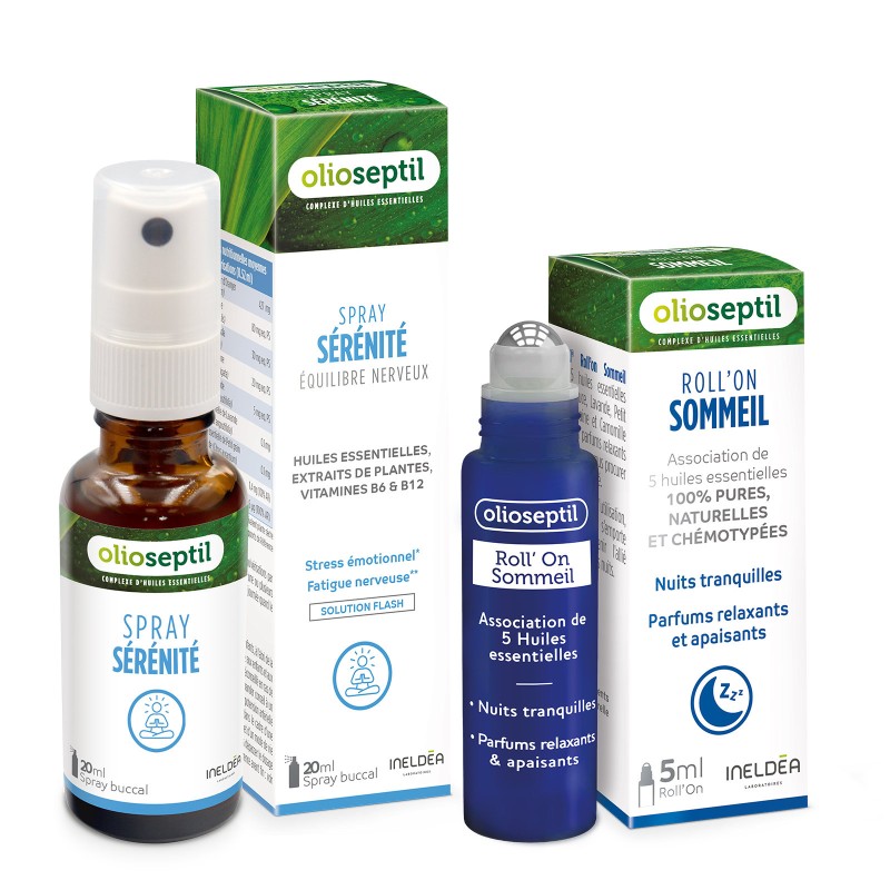 Pack Sérénité - Olioseptil - Roll-on sommeil - sérénité Pack Sérénité - Olioseptil - Roll-on sommeil - sérénité
