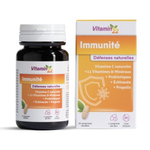 VITAMIN'22 IMMUNITE - Défenses Naturelles & Résistance VITAMIN'22 IMMUNITE - Défenses Naturelles & Résistance