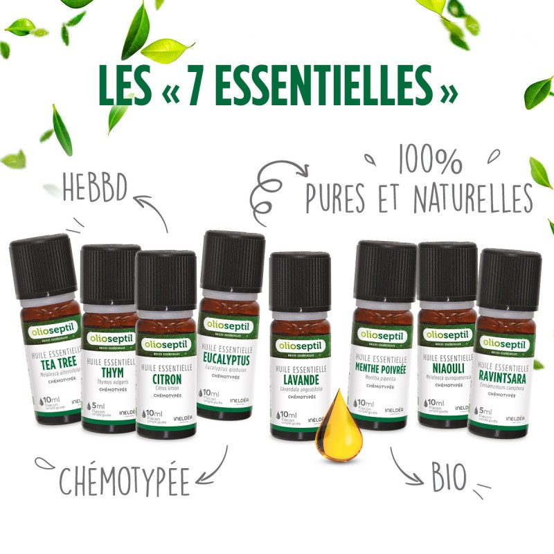 Découvrez notre coffret composé de 8 huiles essentielles - Olioseptil Découvrez notre coffret composé de 8 huiles essentielles - Olioseptil