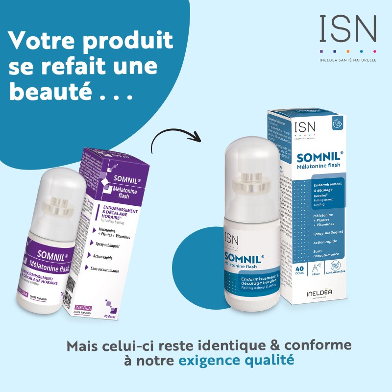 Melatonight Ineldea Santé Naturelle - Favorise l’endormissement - 20ml Melatonight Ineldea Santé Naturelle - Favorise l’endormissement - 20ml