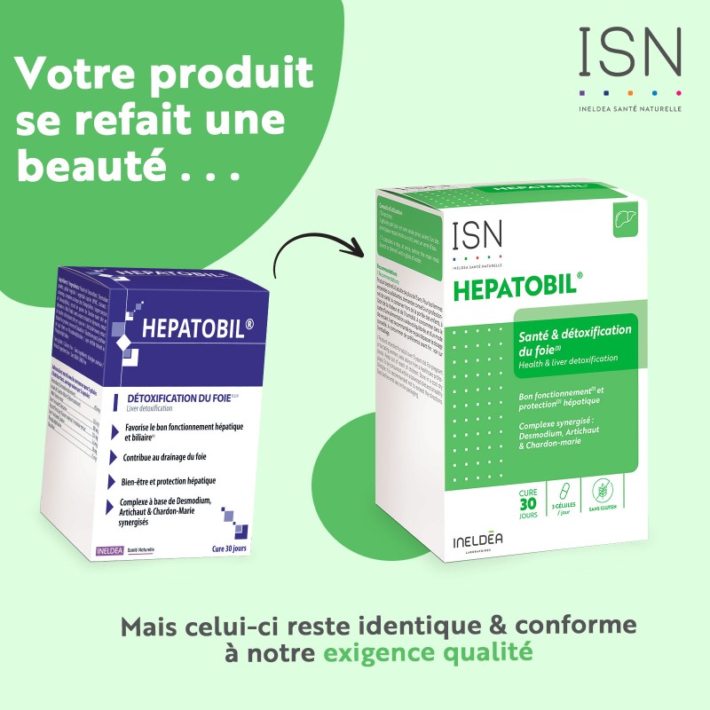 Hepatobil Ineldea Santé Naturelle - Détox du Foie et de l'organisme Hepatobil Ineldea Santé Naturelle - Détox du Foie et de l'organisme