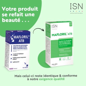 Mafloril ATB ISN - Soutien nutritionnel en cas de prise d’antibiotiques Mafloril ATB ISN - Soutien nutritionnel en cas de prise d’antibiotiques