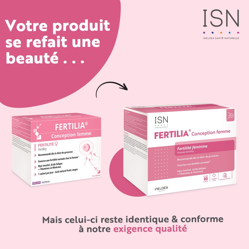 FERTILIA® CONCEPTION FEMME - Ineldea Santé Naturelle - Fertilité Femme FERTILIA® CONCEPTION FEMME - Ineldea Santé Naturelle - Fertilité Femme