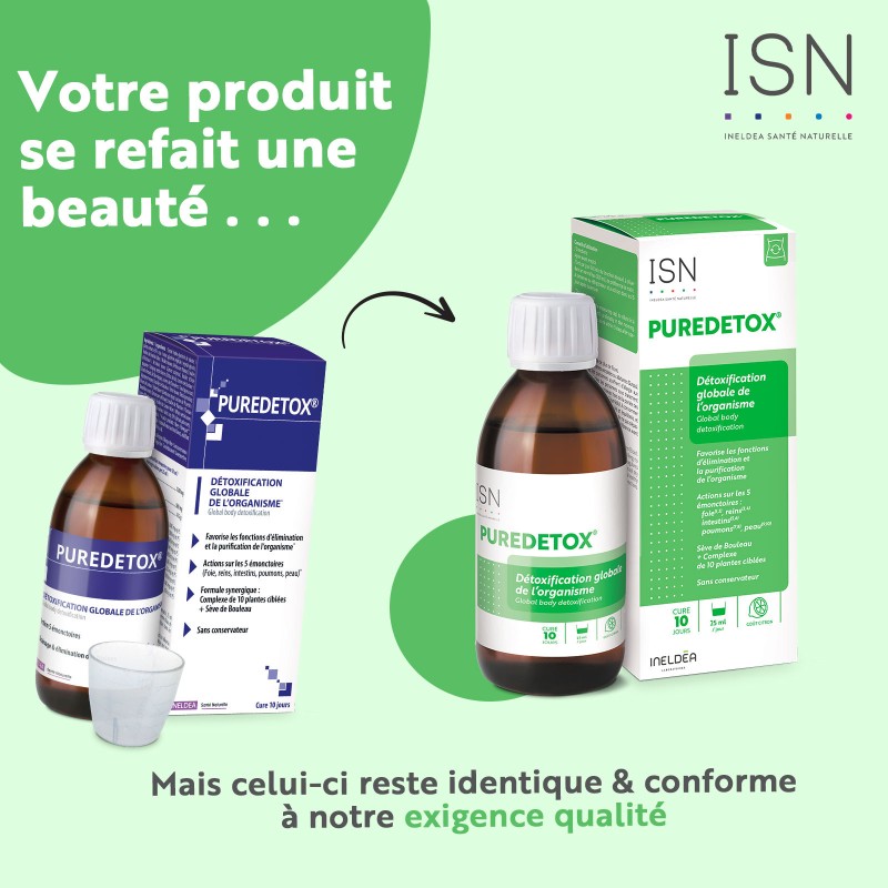 PUREDETOX - Détoxification de l'organisme - ISN