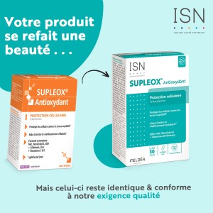 SUPLEOX Antioxydants - Protection cellulaire - ISN SUPLEOX Antioxydants - Protection cellulaire - ISN