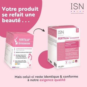 FERTILIA® GROSSESSE - Nutriments essentiels pour la femme enceinte FERTILIA® GROSSESSE - Nutriments essentiels pour la femme enceinte