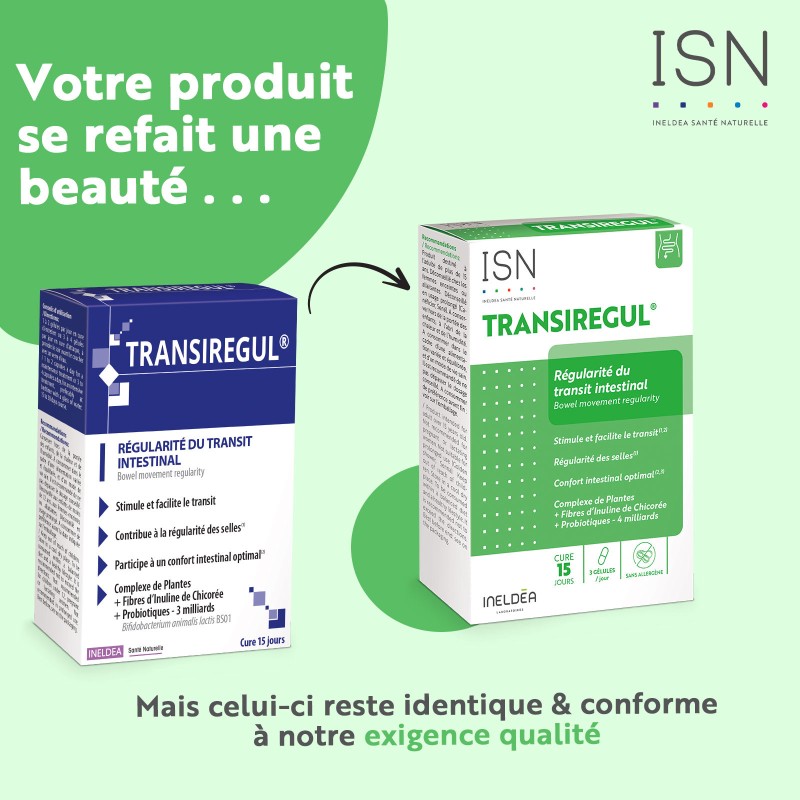 Transiregul Ineldea Santé Naturelle - Contribue à une bonne digestion Transiregul Ineldea Santé Naturelle - Contribue à une bonne digestion