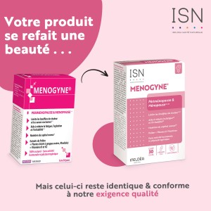 Menogyne Ineldea Santé Naturelle - Rééquilibre l'activité hormonale Menogyne Ineldea Santé Naturelle - Rééquilibre l'activité hormonale