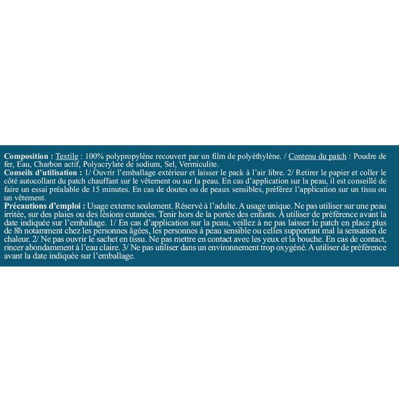 Arthrosteol Patch Chauffant - Actions ciblées - Etui de 10 patchs Arthrosteol Patch Chauffant - Actions ciblées - Etui de 10 patchs