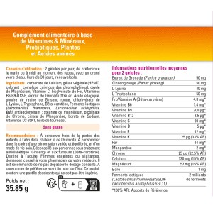 Vitamin'22 Specific Femme - Cure Vitamines pour Femme - 60 gélules Vitamin'22 Specific Femme - Cure Vitamines pour Femme - 60 gélules
