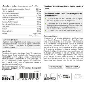Hydroxyblast STC Nutrition - Brûle-graisses - Vegan - 120 gélules Hydroxyblast STC Nutrition - Brûle-graisses - Vegan - 120 gélules