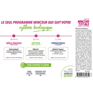Pack minceur totale STC Nutrition: favorise la perte de poids Pack minceur totale STC Nutrition: favorise la perte de poids