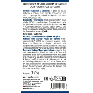 Probiotiques Dynamisés - 7 milliards de ferments lactiques - 30 gélules Probiotiques Dynamisés - 7 milliards de ferments lactiques - 30 gélules