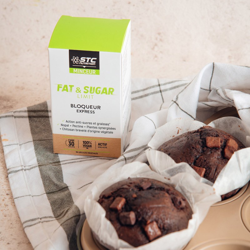 Fat & Sugar Limit STC Nutrition - Bloqueur de calories - 90 gélules Fat & Sugar Limit STC Nutrition - Bloqueur de calories - 90 gélules