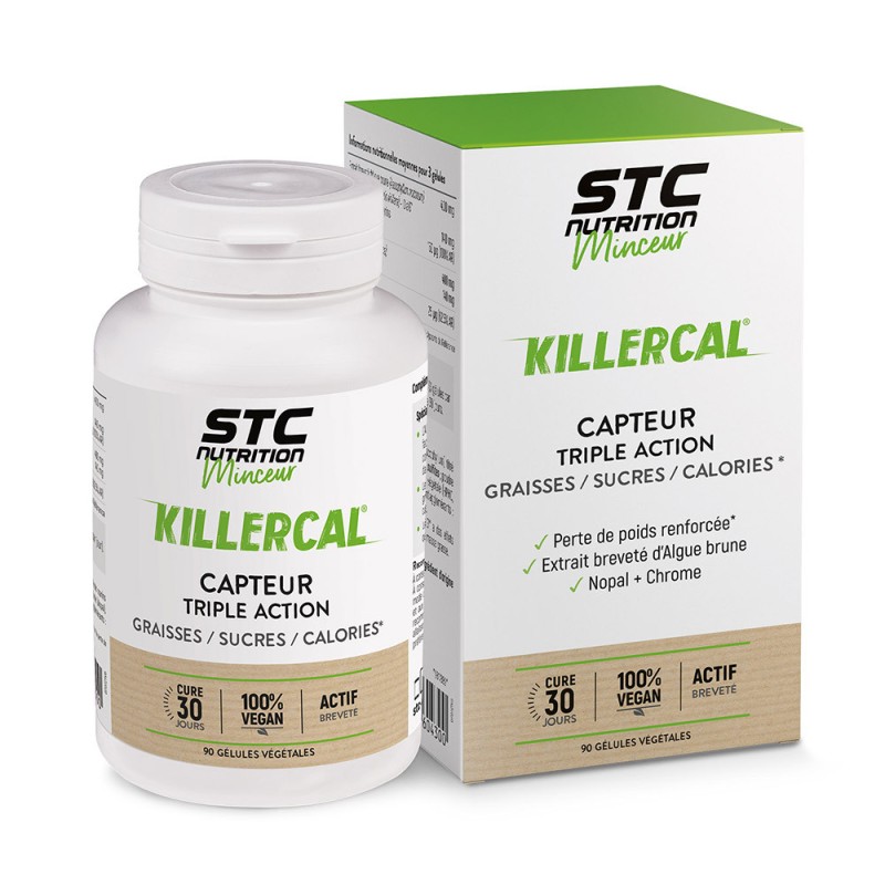 Killercal STC Nutrition - Action anti-calories + perte de masse grasse Killercal STC Nutrition - Action anti-calories + perte de masse grasse