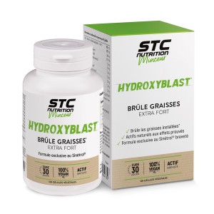 Hydroxyblast STC Nutrition - Brûle-graisses - Vegan - 120 gélules Hydroxyblast STC Nutrition - Brûle-graisses - Vegan - 120 gélules