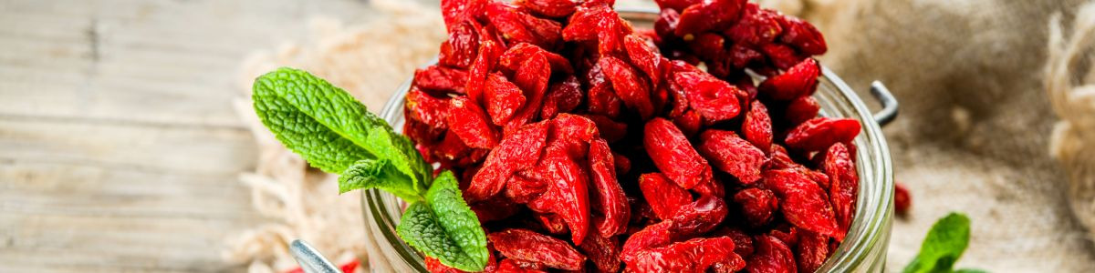 Zoom sur les baies de goji